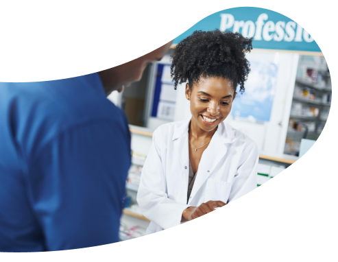 Pharmacist at work